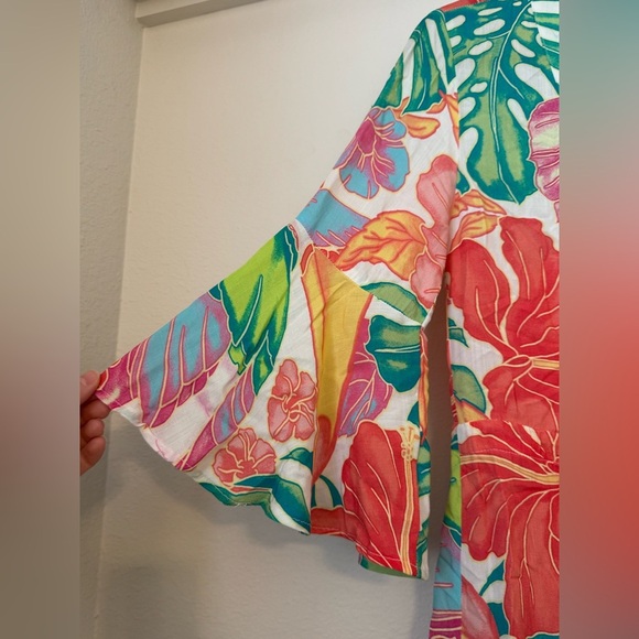 Maaji Women's Sky Garden Joy Kaftan Swimwear Cover Up - Picture 3 of 8